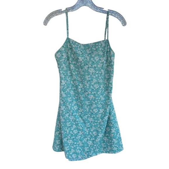 American Eagle Linen Blend Mini Dress - Size Medium - Picture 3 of 8